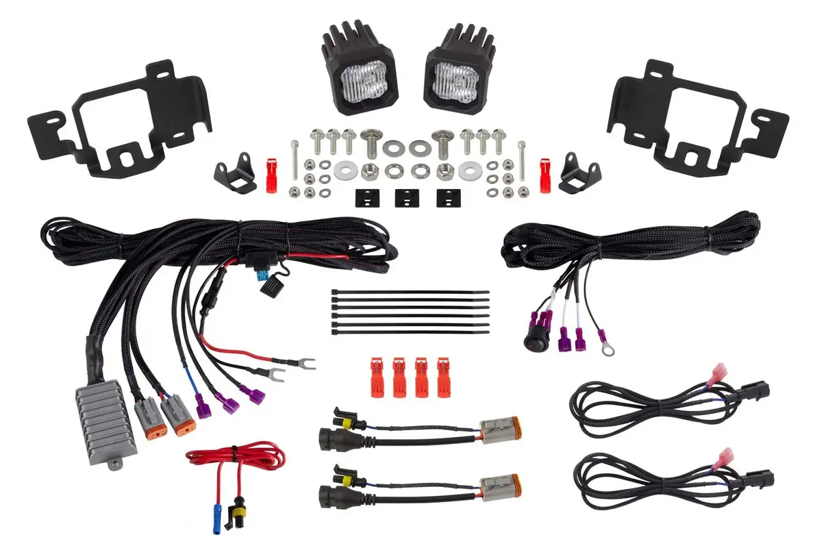 Ssc1 Led Fog Light Kit For 2023-2025 Chevrolet Colorado 1