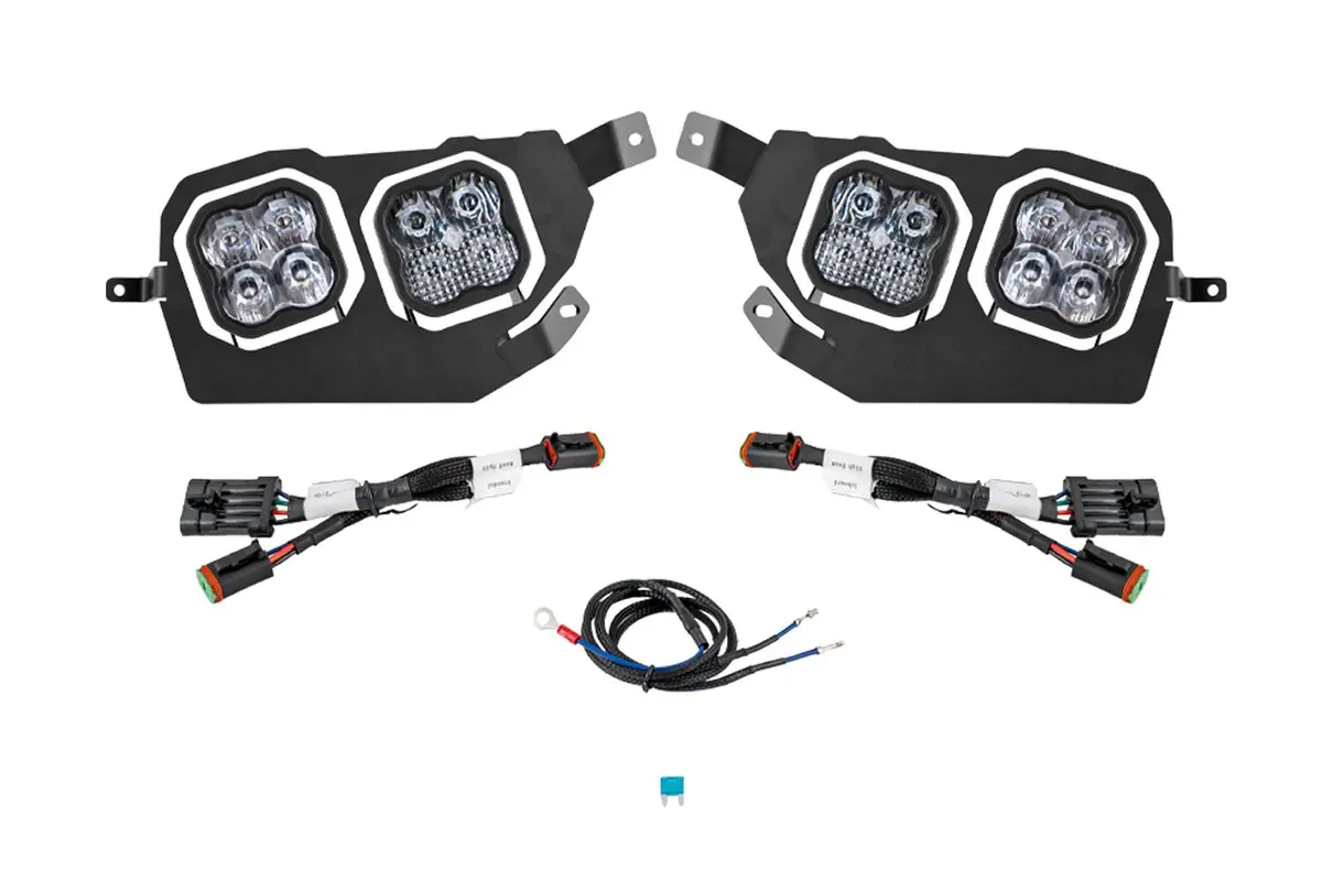 Ss3 Led Headlight Kit For 2014-2023 Polaris Rzr Xp 1