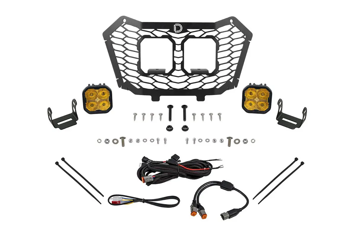 Stage Series Led Grille Kit For 2022-2024 Honda Talon 8