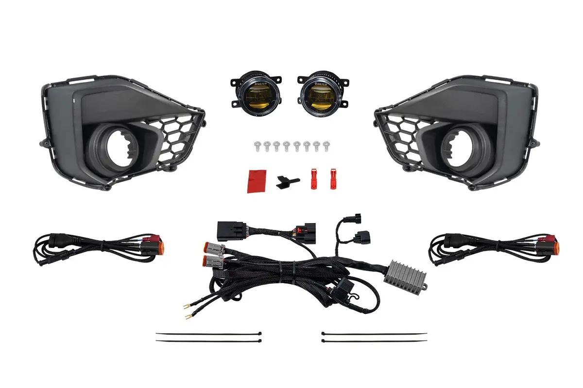 Ss3 / Elite Series Add-On Fog Lamp Kit For 2024-2025 Ford Mustang Ecoboost / Gt 10