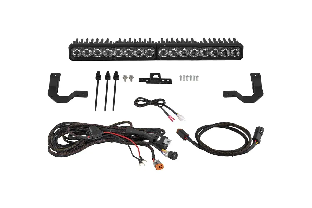 Tacoma 2024 - 2026 Trd Grille Diode Ss20 Sport / Pro Lightbar Kit 3