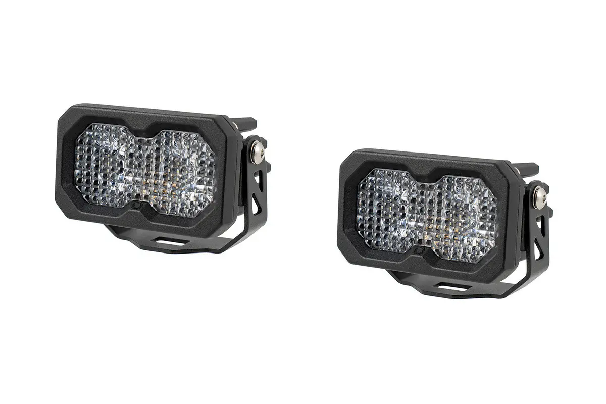 C2r White Flood Standard Led Pod (Pair) 1