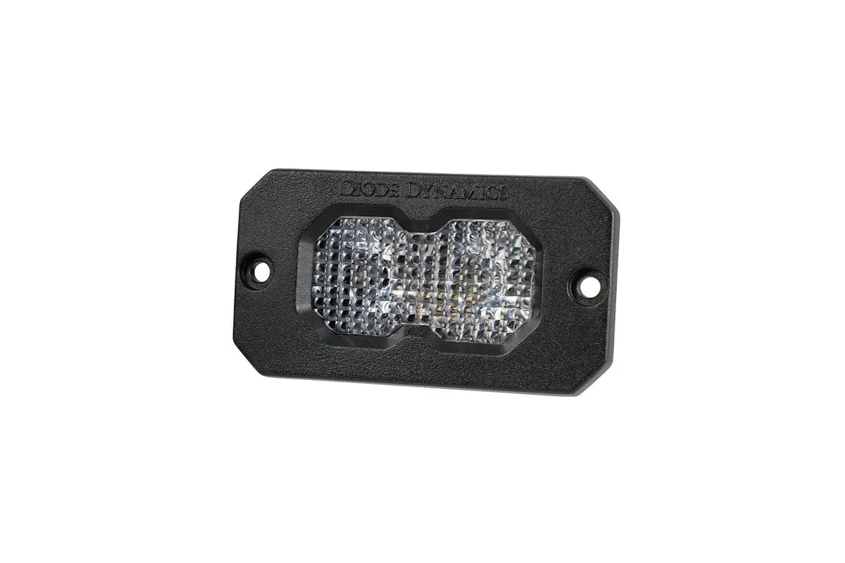 C2r White Flood Flush Mount Led Pod (One) 1