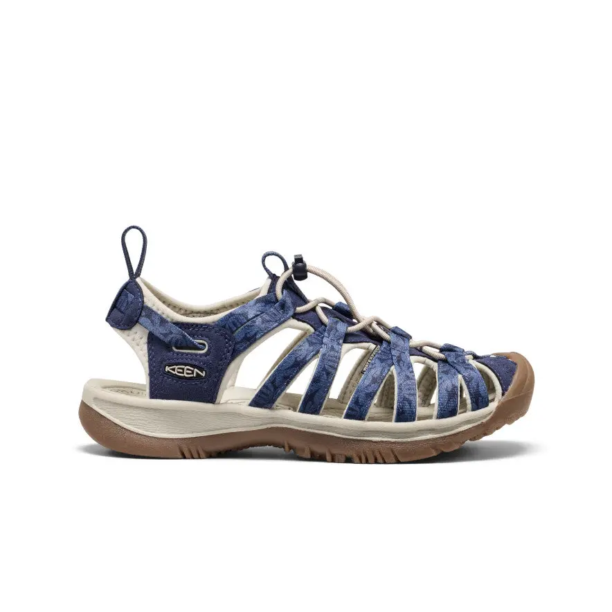 Women's Whisper  |  Navy Print 1