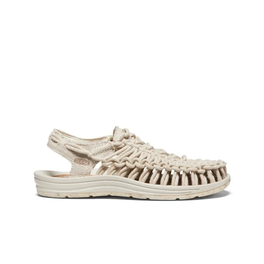 Women's Uneek Canvas Skall Studio Sneaker  |  Natural/Birch 1