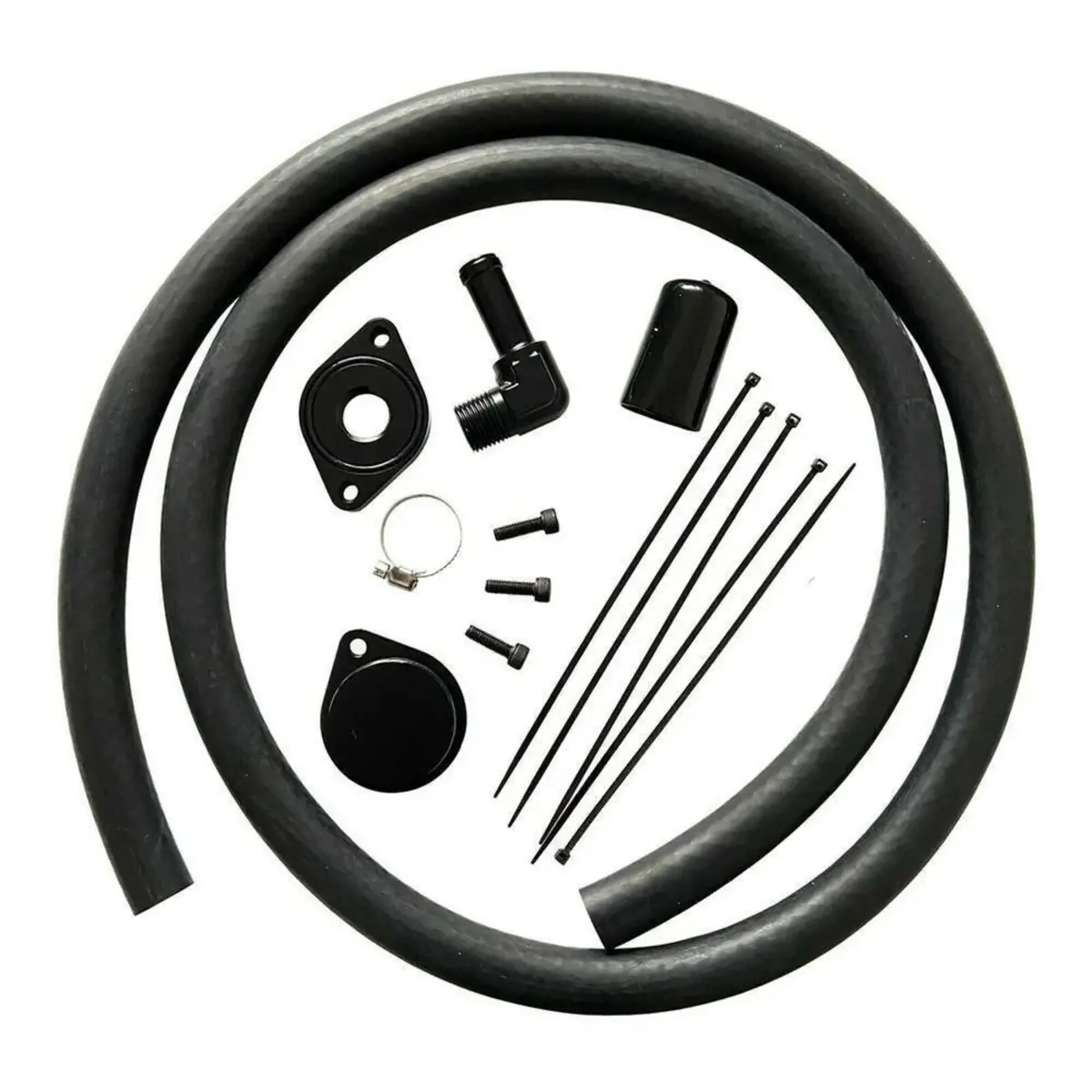 Ccv/Pcv Reroute/Delete Engine Ventilation Kit For 2011-2023 Ford 6.7L Powerstroke 1