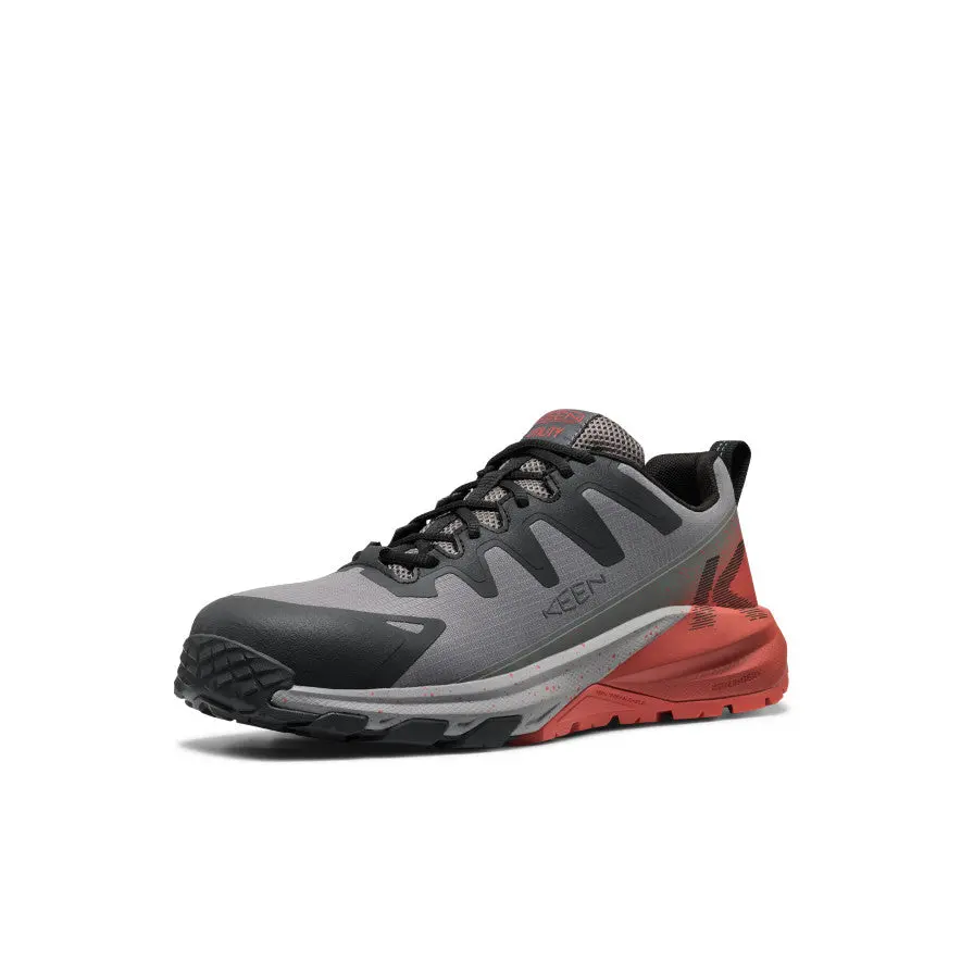 Men's Targhee Blur Work Shoe (Carbon Toe) | Steel Grey/Black 3