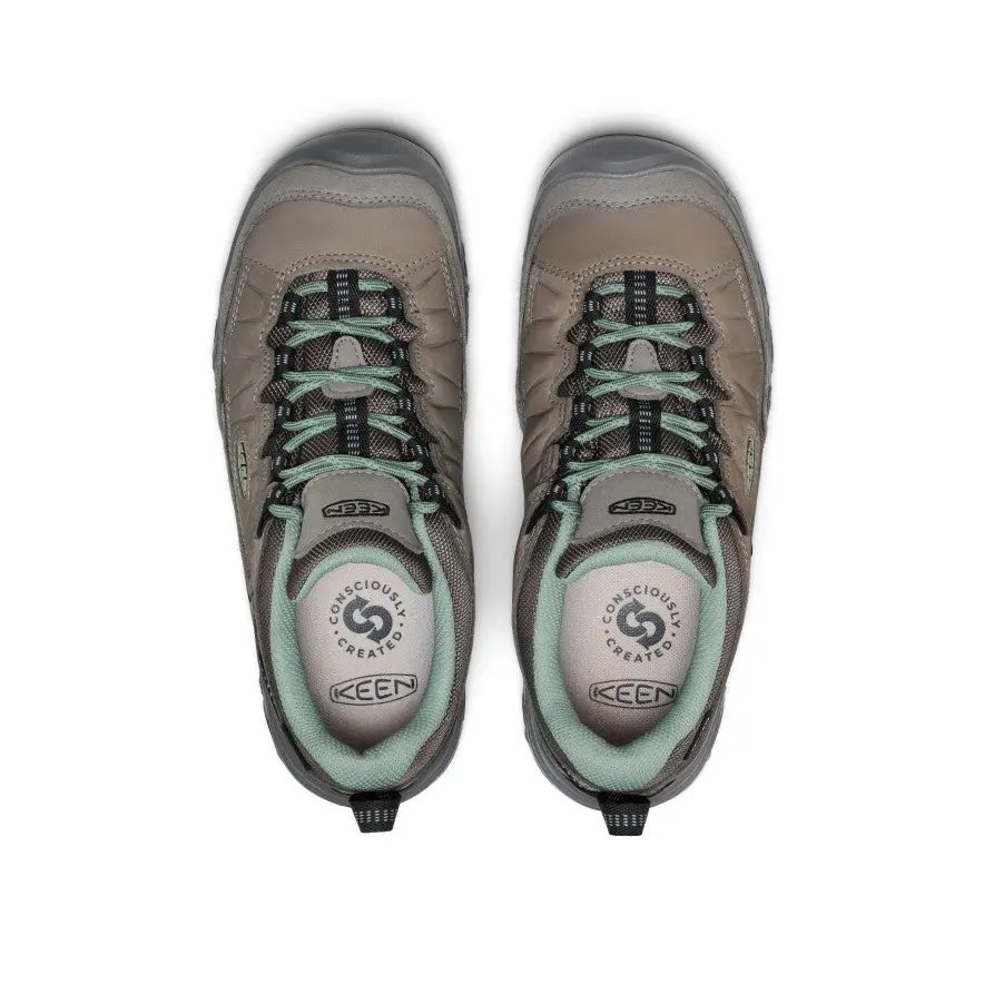 Women's Targhee Iv Waterproof Hiking Shoe | Steel Grey/Lily Pad 4