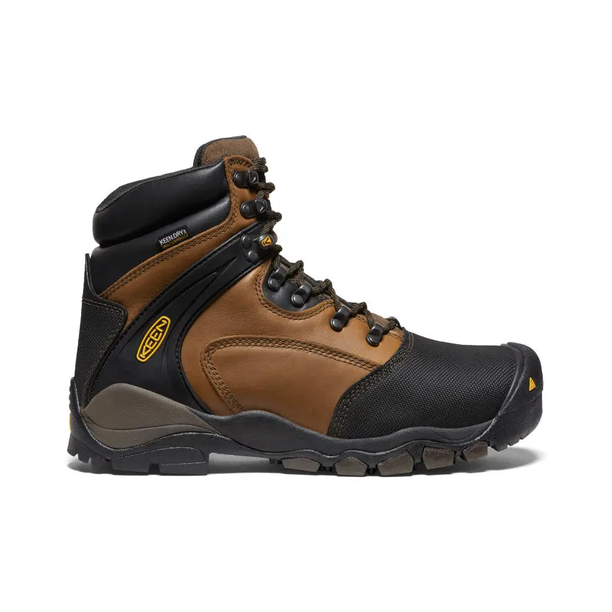 Men's Louisville 6" Met Waterproof Boot (Steel Toe) | Slate Black 1