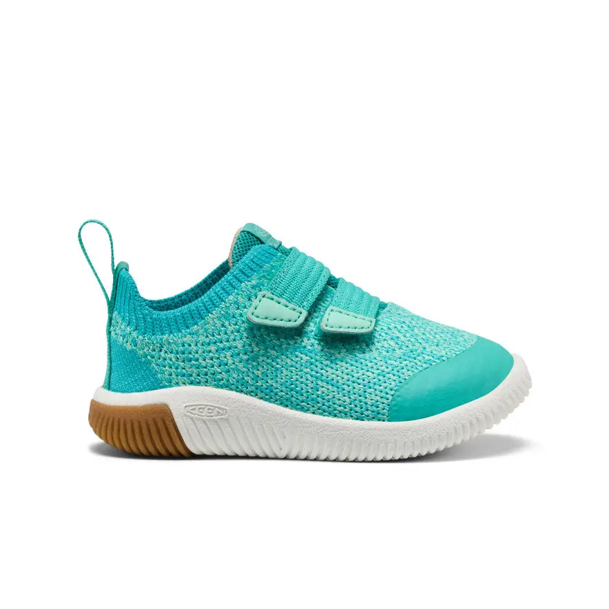 Toddlers' Knx Knit Double Strap | Bright Aqua/Cabbage 1