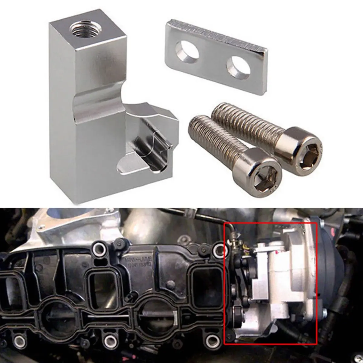 Manifold Intake Repair Bracket P2015 For 2.0 Tdi 2008-2014 Vw Eos/Golf/Jetta/Passat/Cc/Scirocco/Tiguan 2