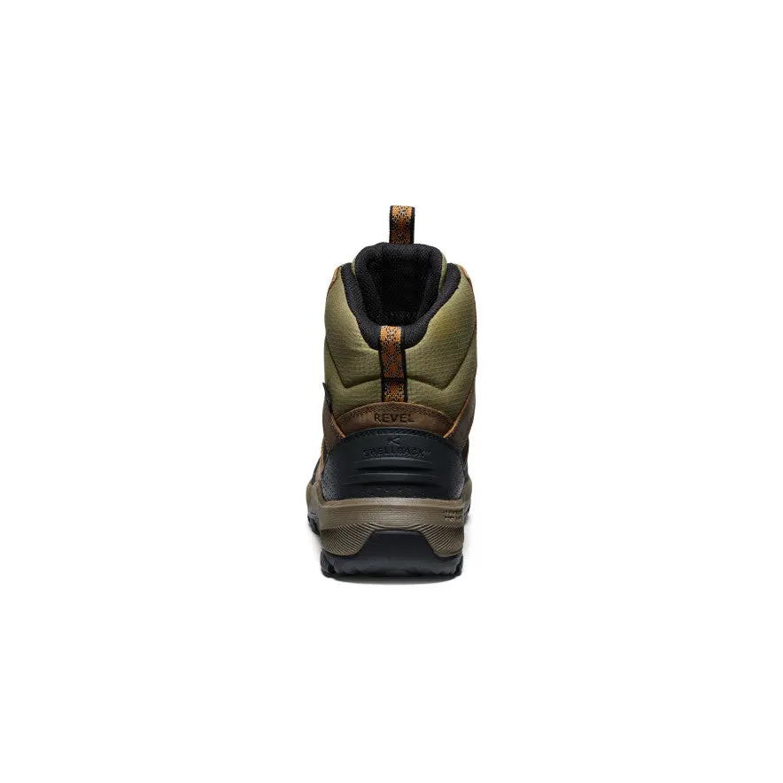 Men's Revel Iv Polar Waterproof Boot | Bison/Orange Pepper 5