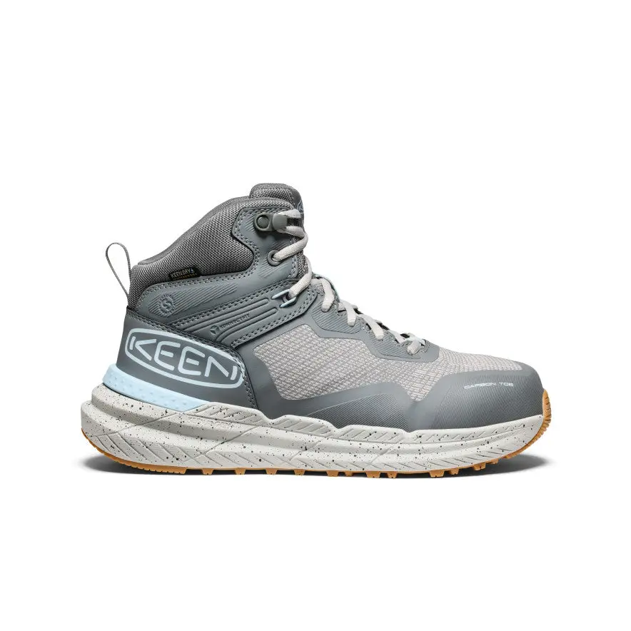 Women's Synchro Waterproof Work Boot (Carbon Toe) | Steel Grey/Gum 1