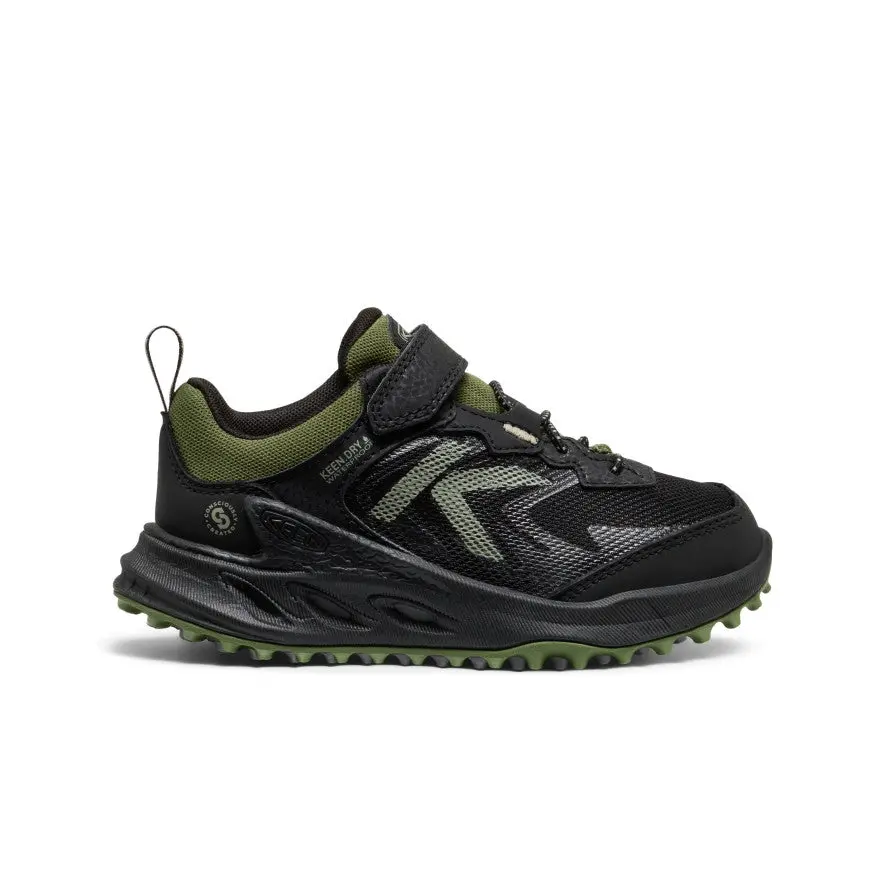 Little Kids' Zionic Waterproof Shoe  |  Black/Bronze Green 1