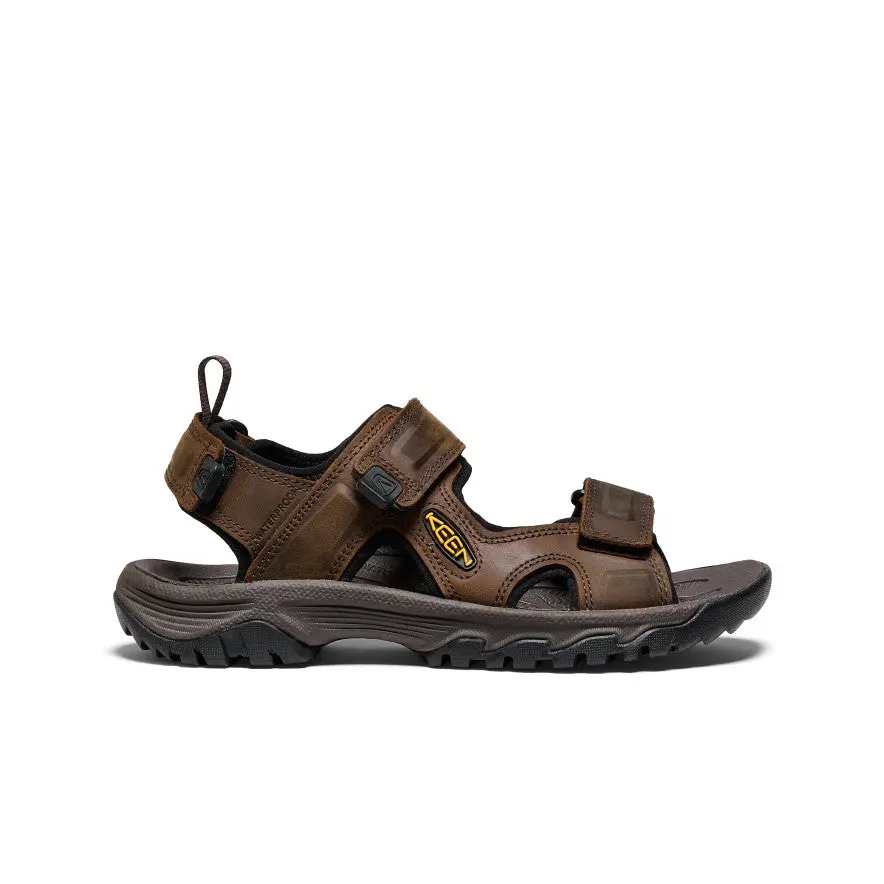 Men's Targhee Iii Open Toe Sandal  |  Bison/Mulch 1