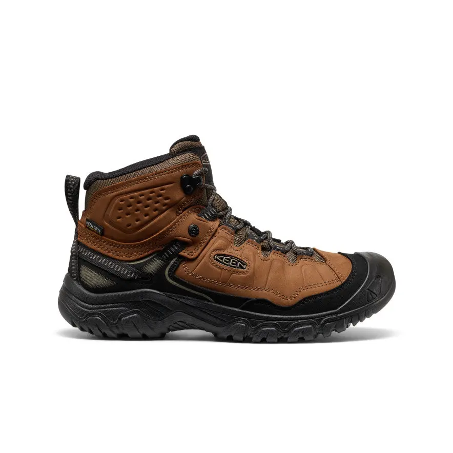 Men's Targhee Iv Waterproof Hiking Boot  |  Bison/Black 1