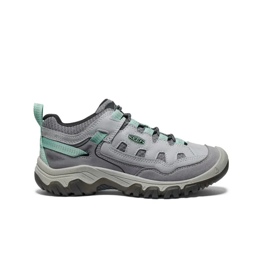 Women's Targhee Iv Vented Hiking Shoe  |  Alloy/Granite Green 1