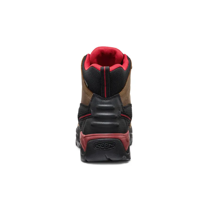 Men's Pittsburgh Energy 6" Waterproof Boot (Carbon Toe) | Bison/Black 5