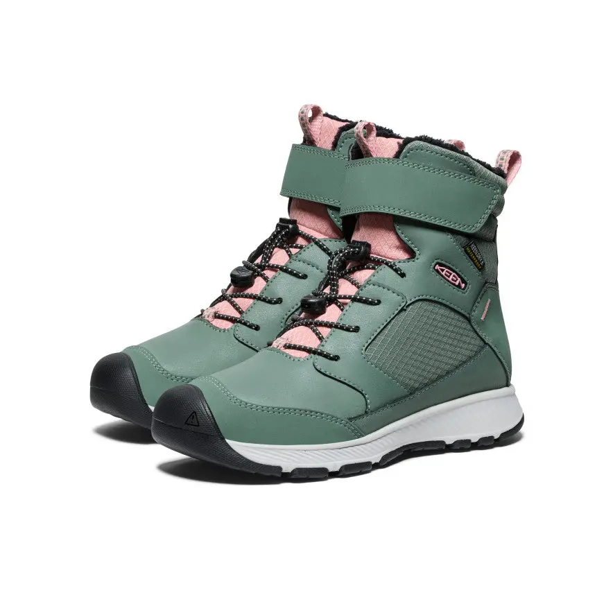 Big Kids' Skua Waterproof Winter Boot | Dark Forest/Rose Elegance 2
