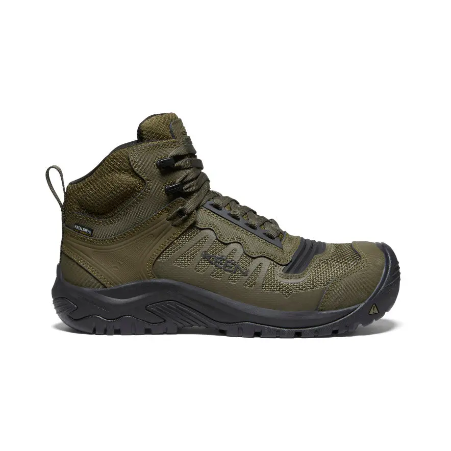 Men's Reno Mid Waterproof (Carbon Toe)  |  Dark Olive/Black 1