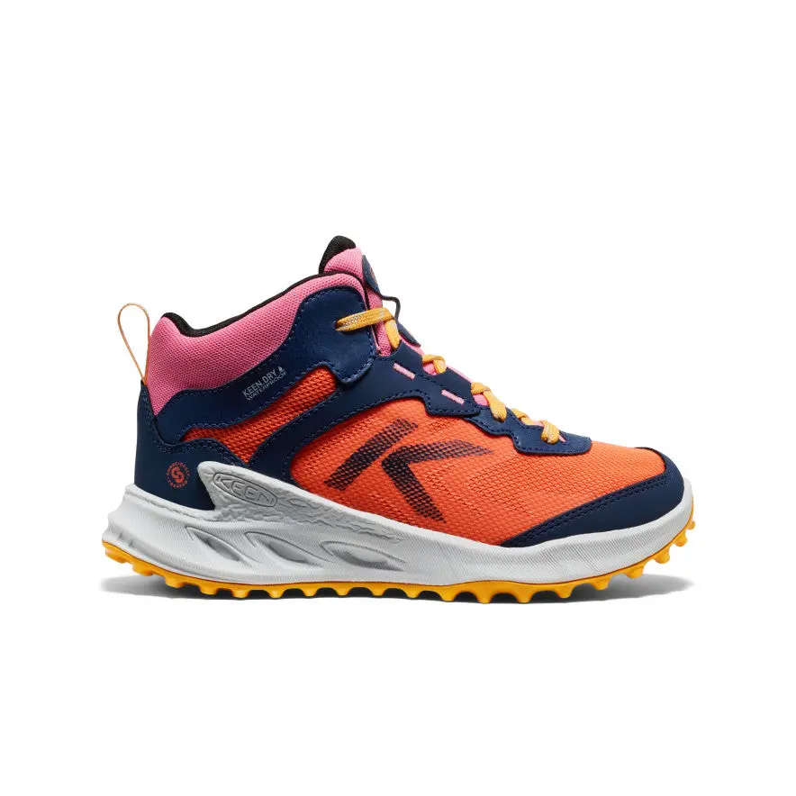 Big Kids' Zionic Waterproof Boot  |  Naval Academy/Nasturtium 1