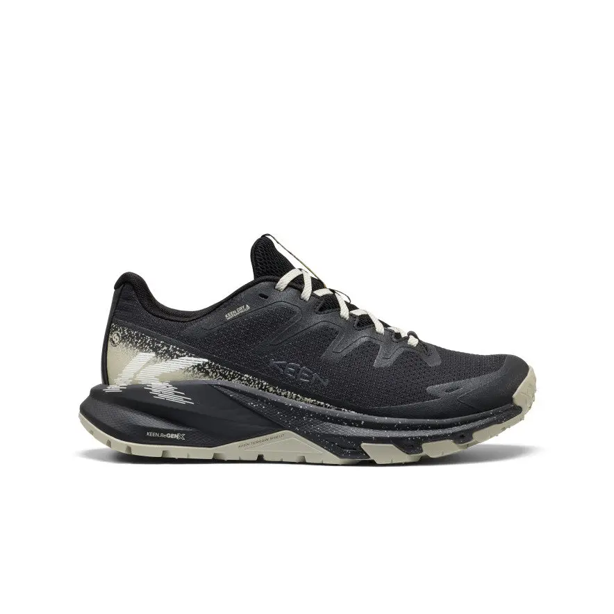 Men's Targhee Apex Wide Waterproof Hiking Shoe  |  Black/Abbey Stone 1