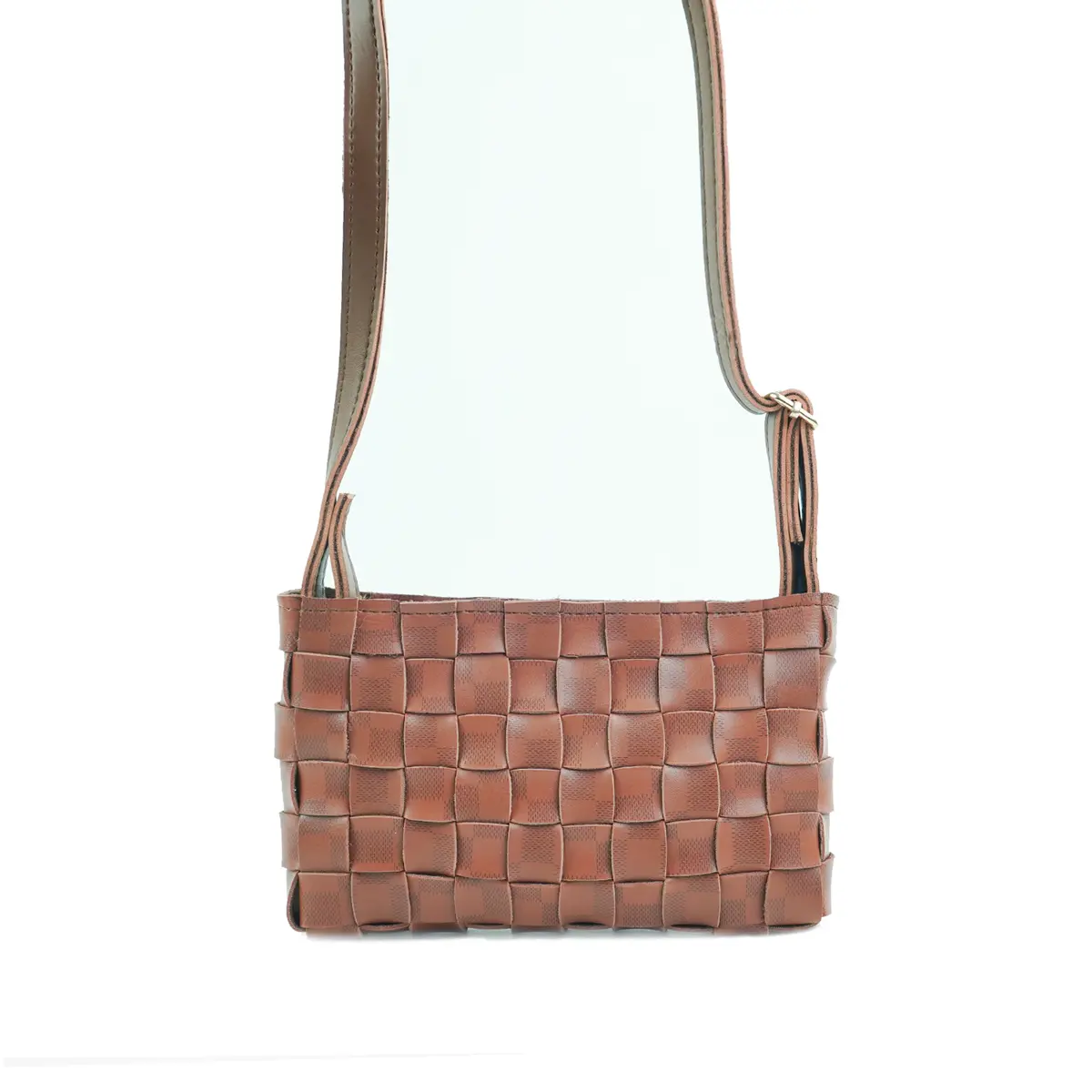 Cot Bag Brown (Checkered) 1