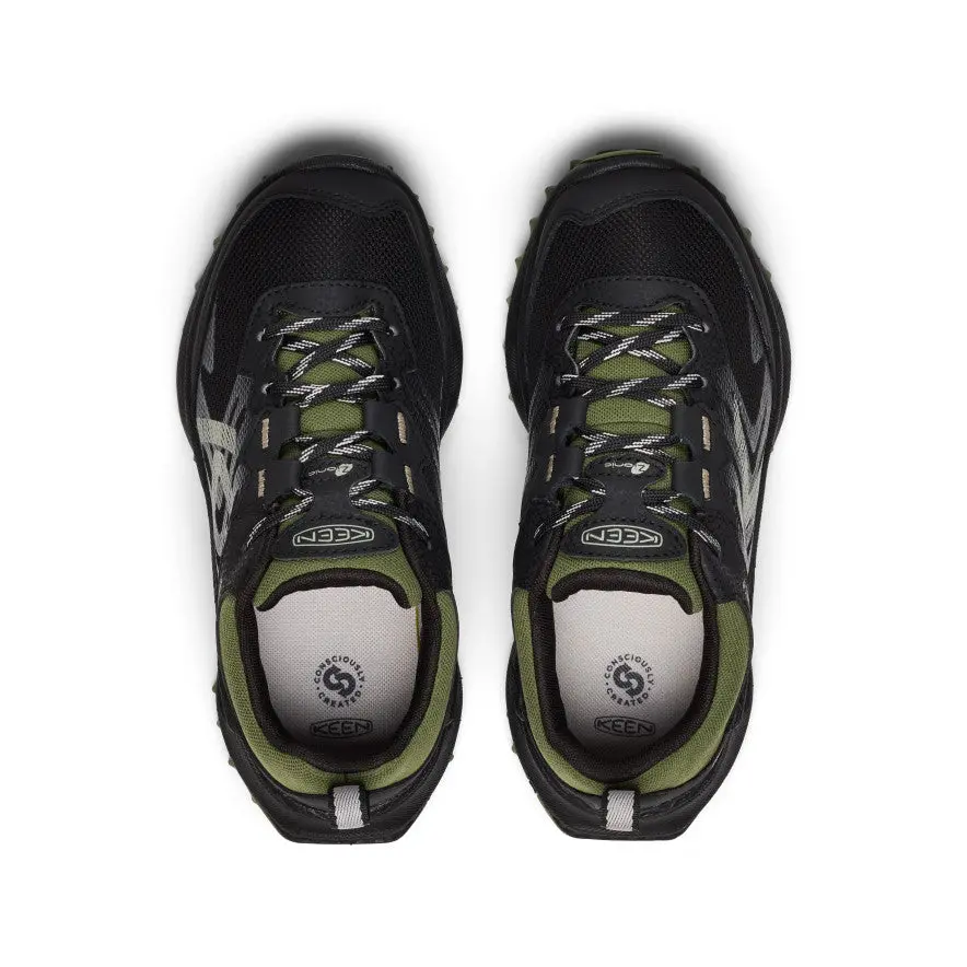 Big Kids' Zionic Waterproof Shoe | Black/Bronze Green 4