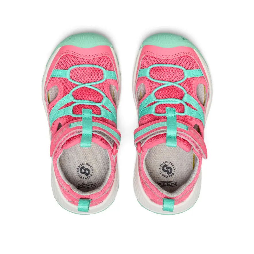 Little Kids' Motozoa Sandal | Pink Lemonade/Cabbage 4