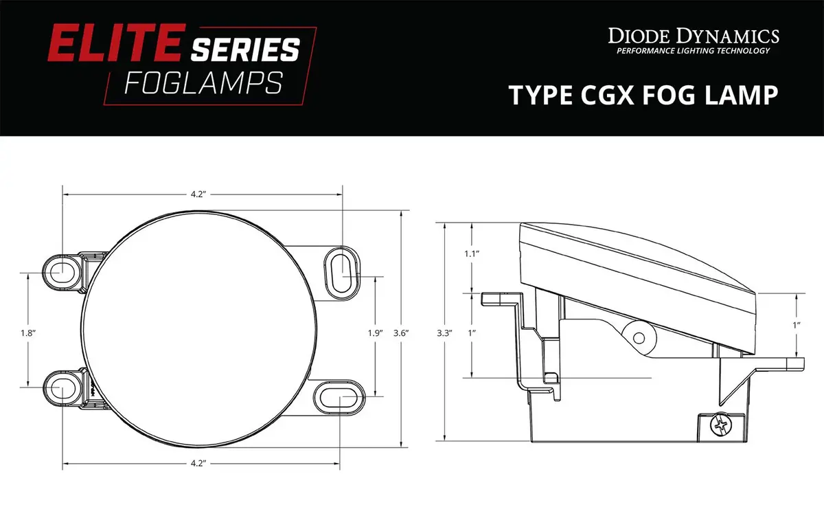 Elite Series Type Cgx Fog Lamps For Lexus (Pair) 8
