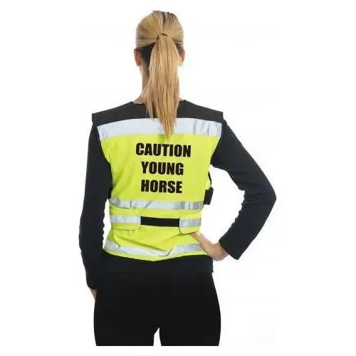 Equisafety Hi Vis Waistcoat Orange - Cyh 1