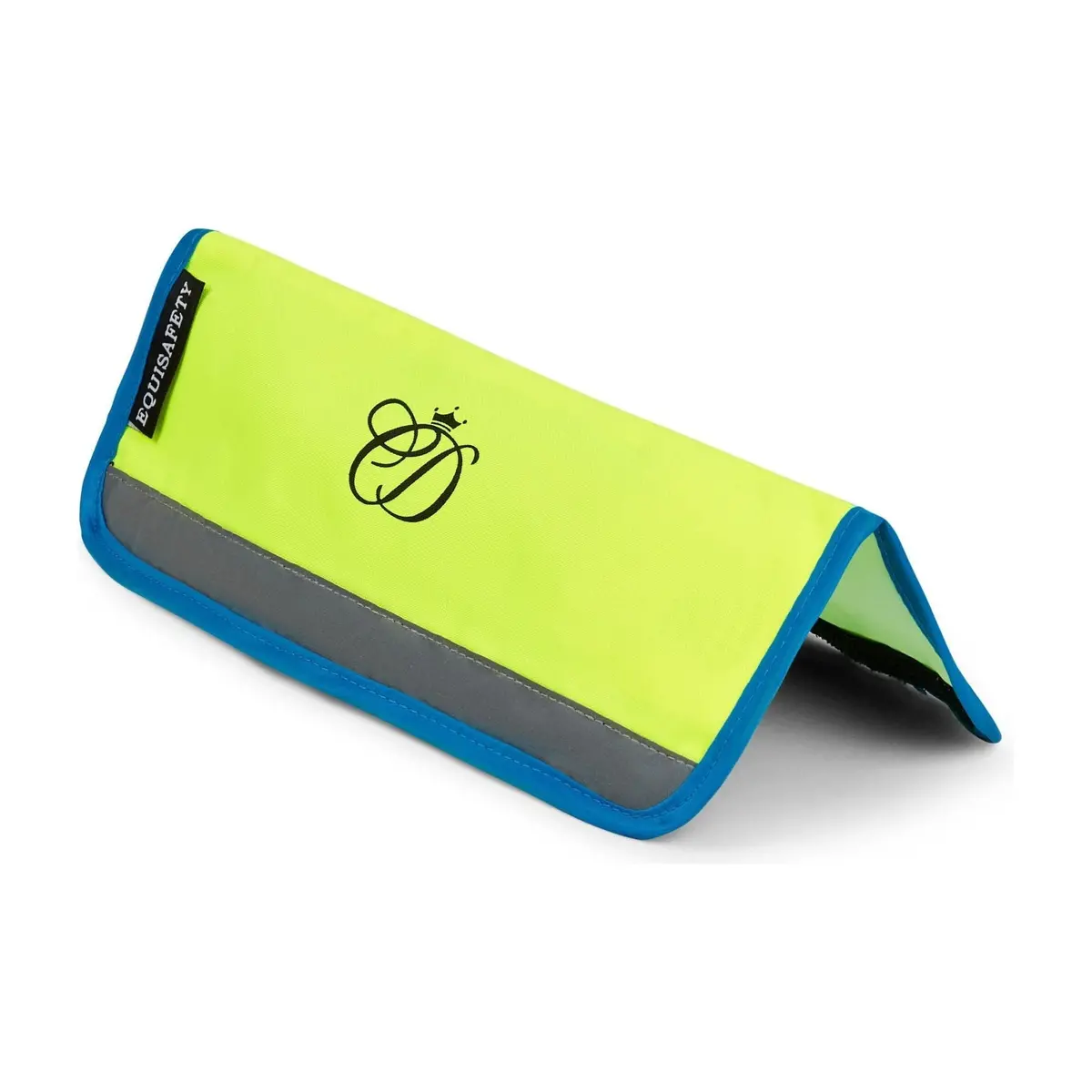 Equisafety Multi Coloured Hi Vis Nose Band - Green/Yellow 1