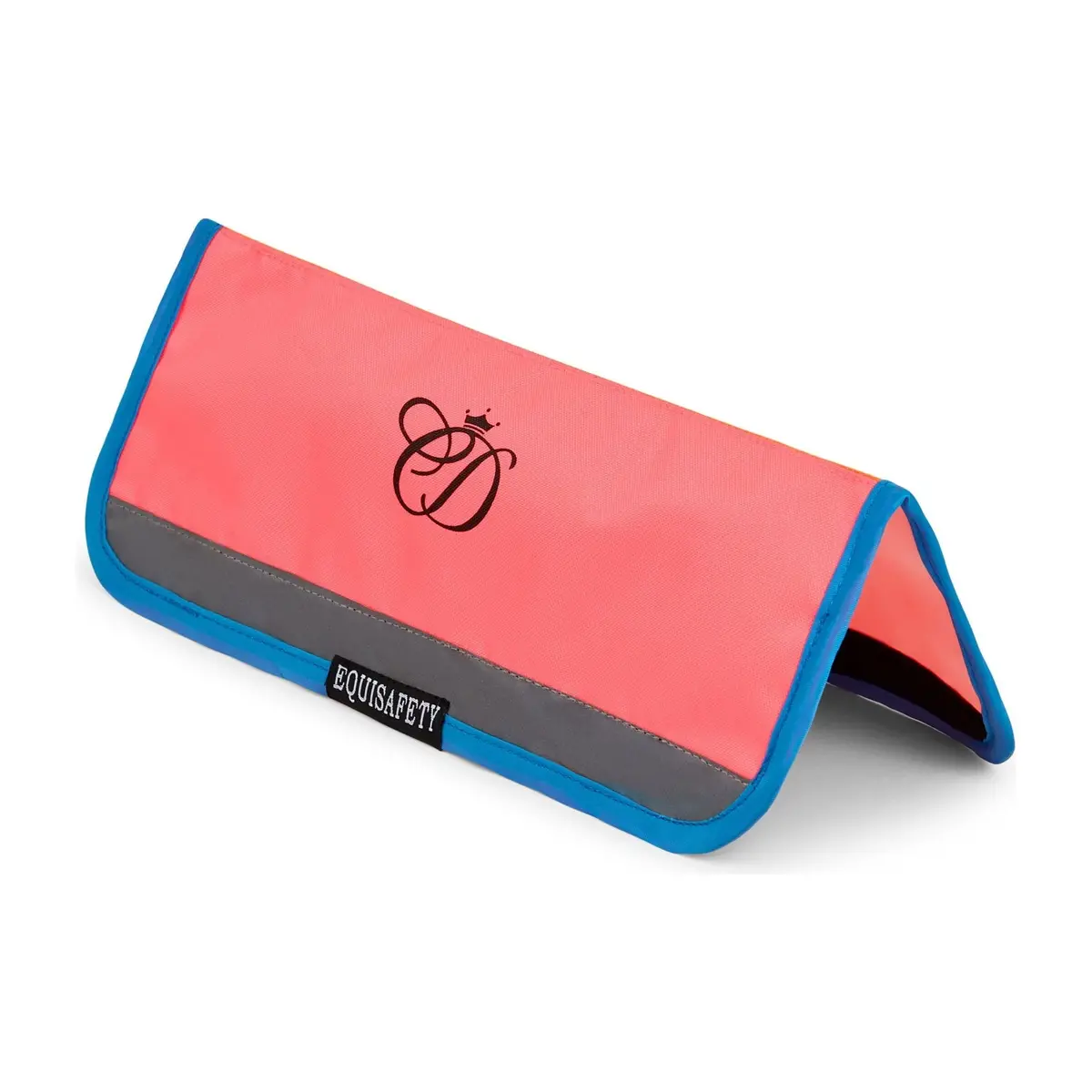 Equisafety Multi Coloured Hi Vis Nose Band - Pink/Orange 1