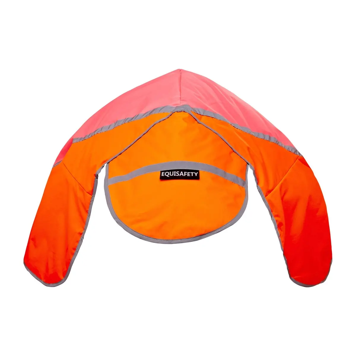 Equisafety Multi Coloured Waterproof Hi Viz Horse Sheet - Pink/Orange 2