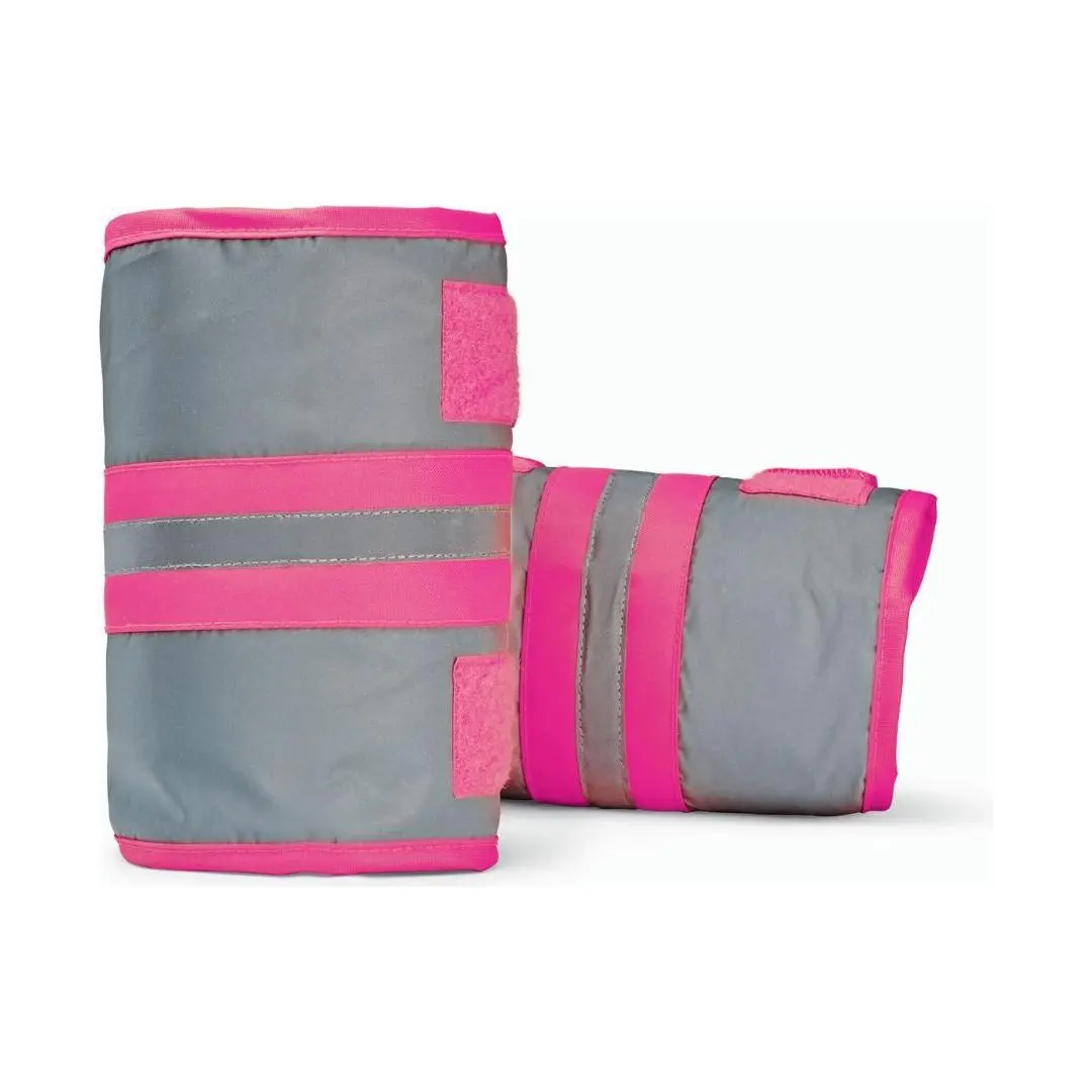 Equisafety New Mercury Reflective Horse Boots - Pink 1
