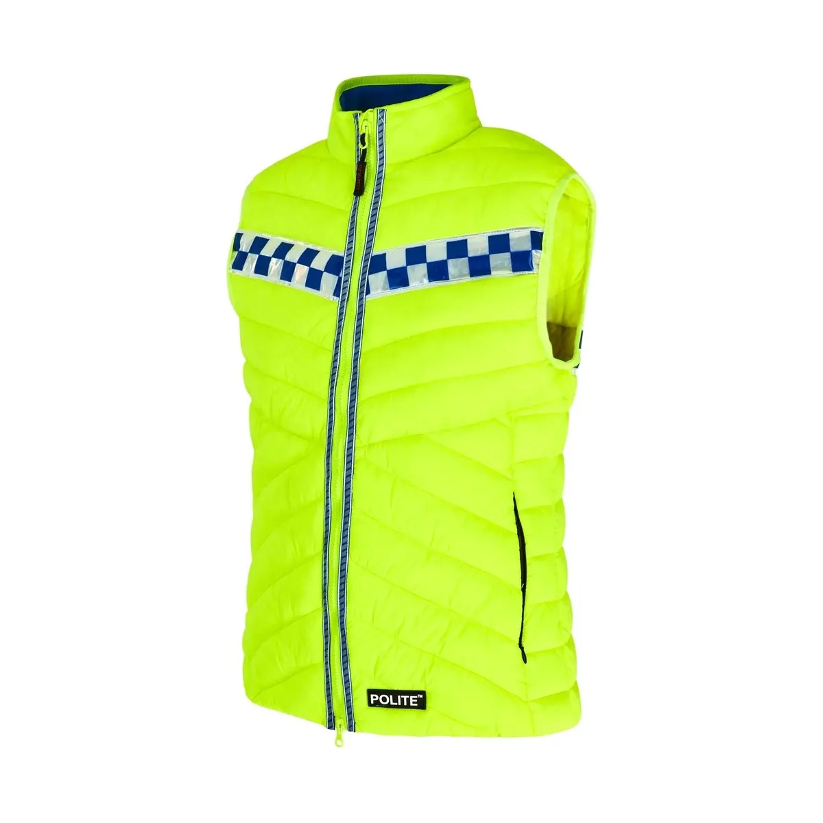Equisafety Polite Hi Vis Fitted Gilet 1