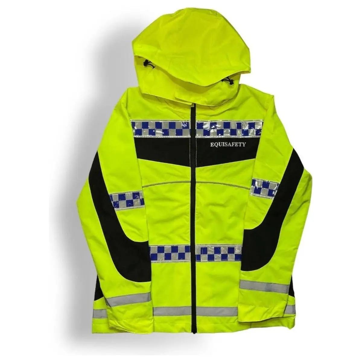 Equisafety Polite Lightweight Waterproof Hi Vis Jacket 1