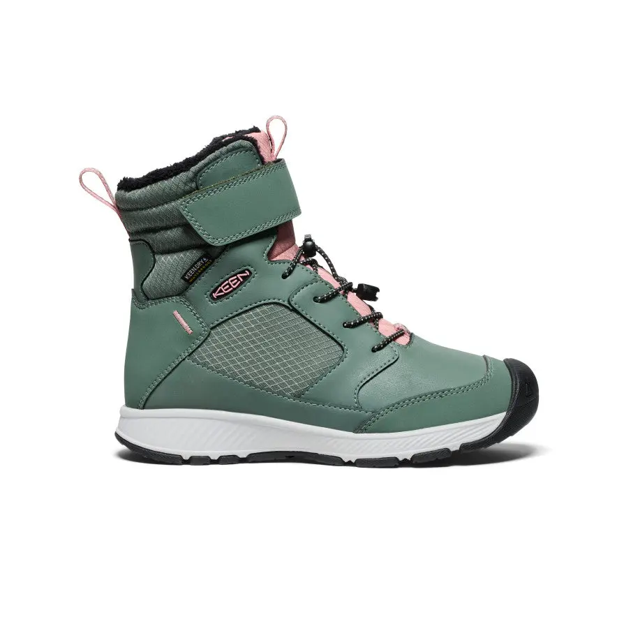 Big Kids' Skua Waterproof Winter Boot  |  Dark Forest/Rose Elegance 1