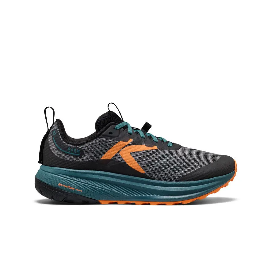 Men's Roam Trail Running Shoe  |  Black/Orange Peel 1