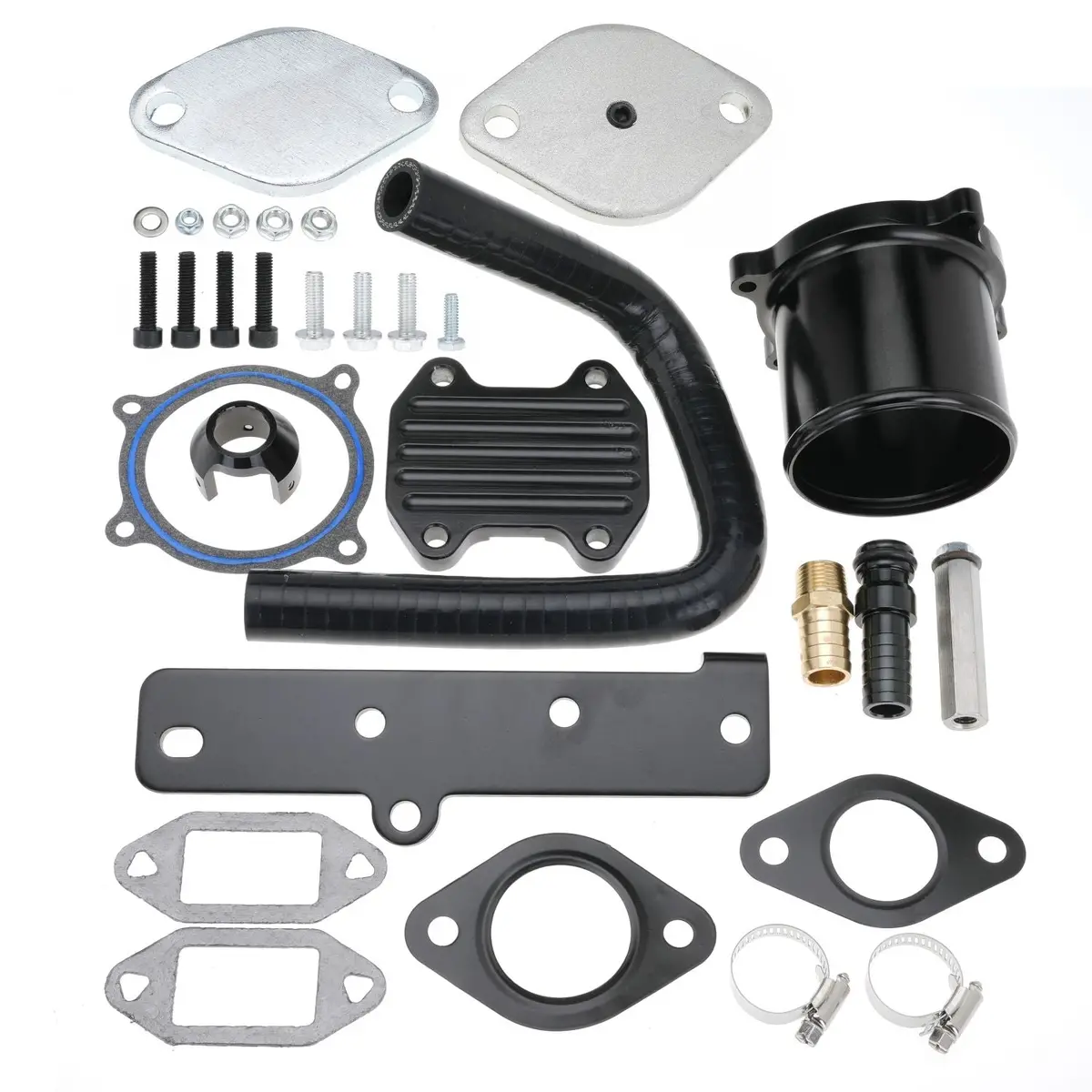 6.7 Cummins Egr Delete Kit | For 2013-2019 Dodge Ram 2500 3500 4500 Egr Delete Cooler Kit | 6.7L Cummins Throttle Valve Delete 1
