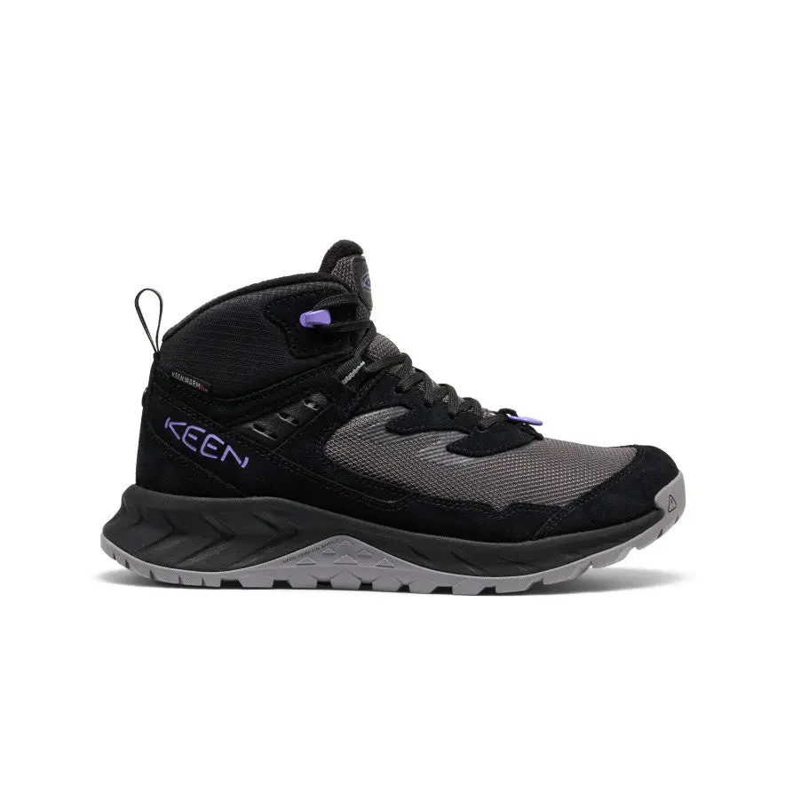 Women's Hightrail Polar Waterproof Hiking Boot  |  Black/Aster Purple 1