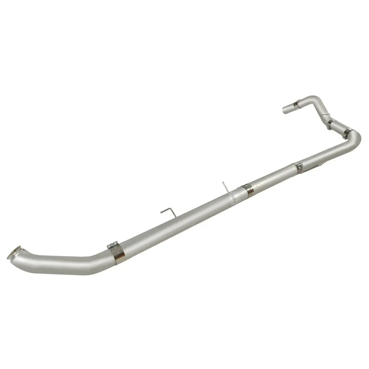 5" Turbo Back Dpf Muffler Delete Pipe For 2007.5-2012 6.7L Cummins Ram 2500/3500 1