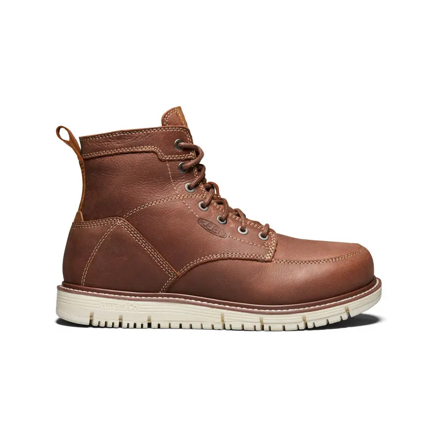 Men's San Jose 6" Boot (Soft Toe)  |  Gingerbread/Off White 1
