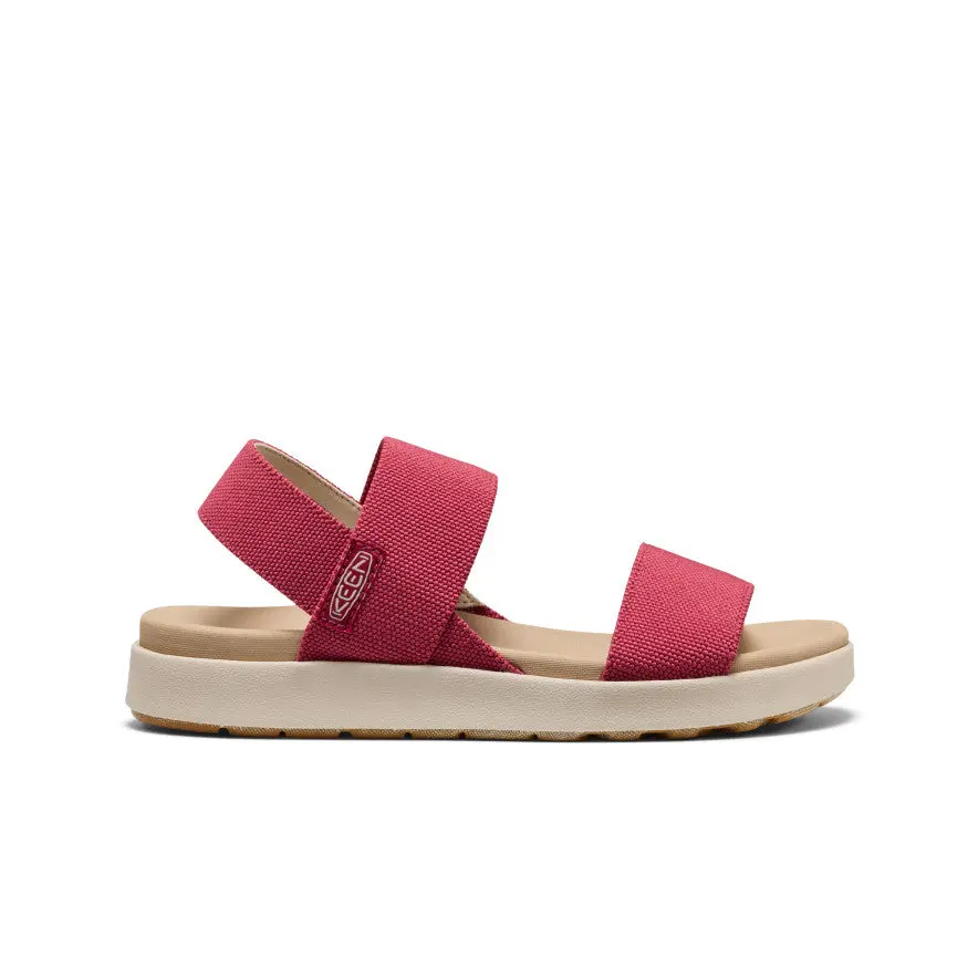 Women's Elle Backstrap Sandal  |  Garnet/Birch 1