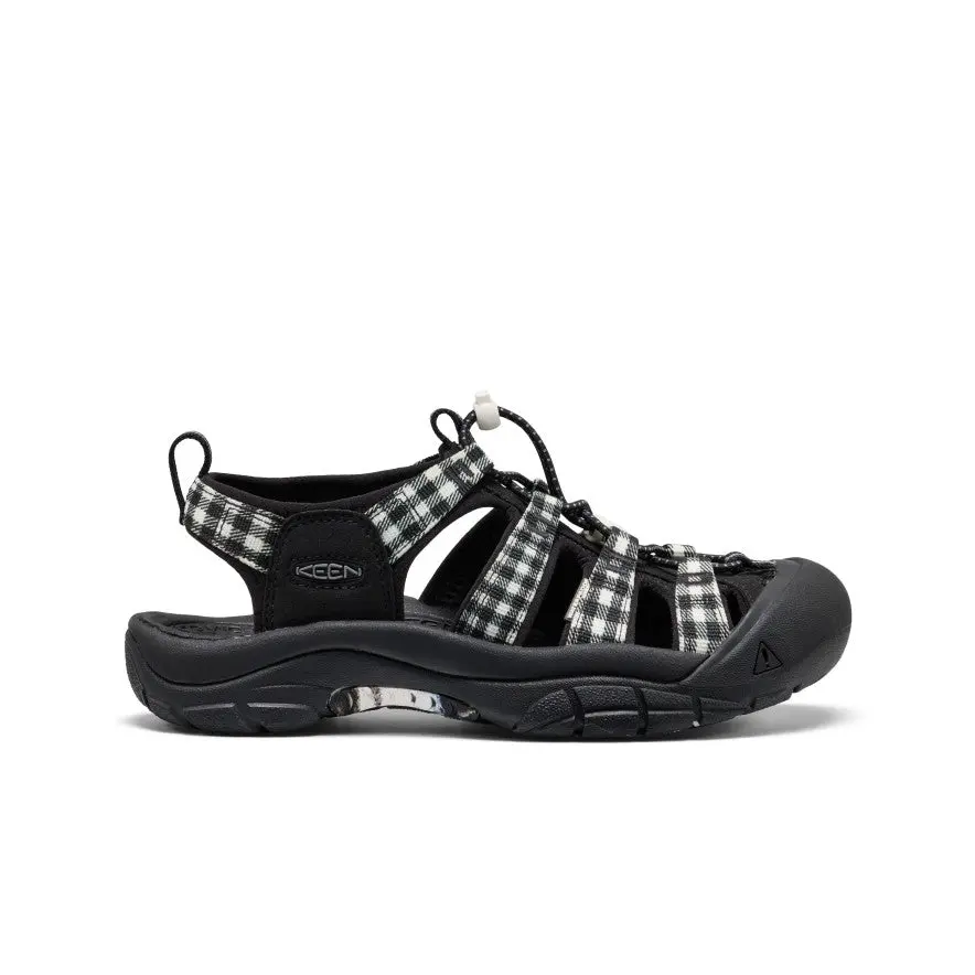Women's Newport Retro  |  Black/Gingham 1