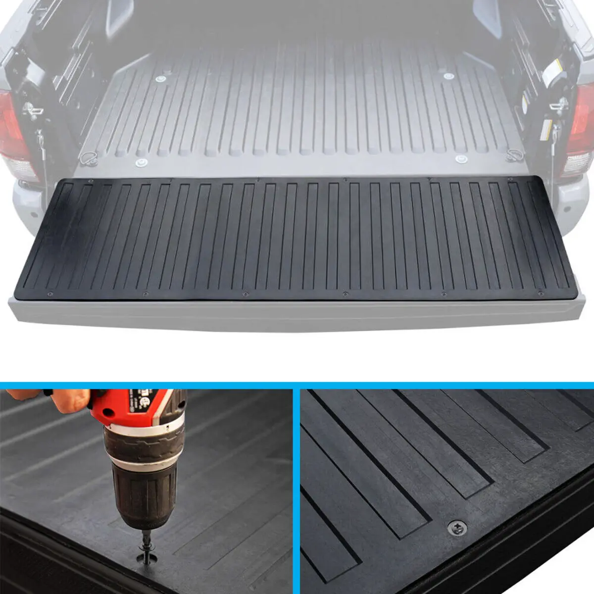 Heavy Duty Truck Bed Tailgate Mat Custom Trim To Fit Chevy Chevrolet Silverado 1