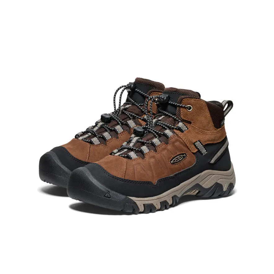 Big Kids' Targhee Iv Waterproof Hiking Boot | Bison/Brindle 2