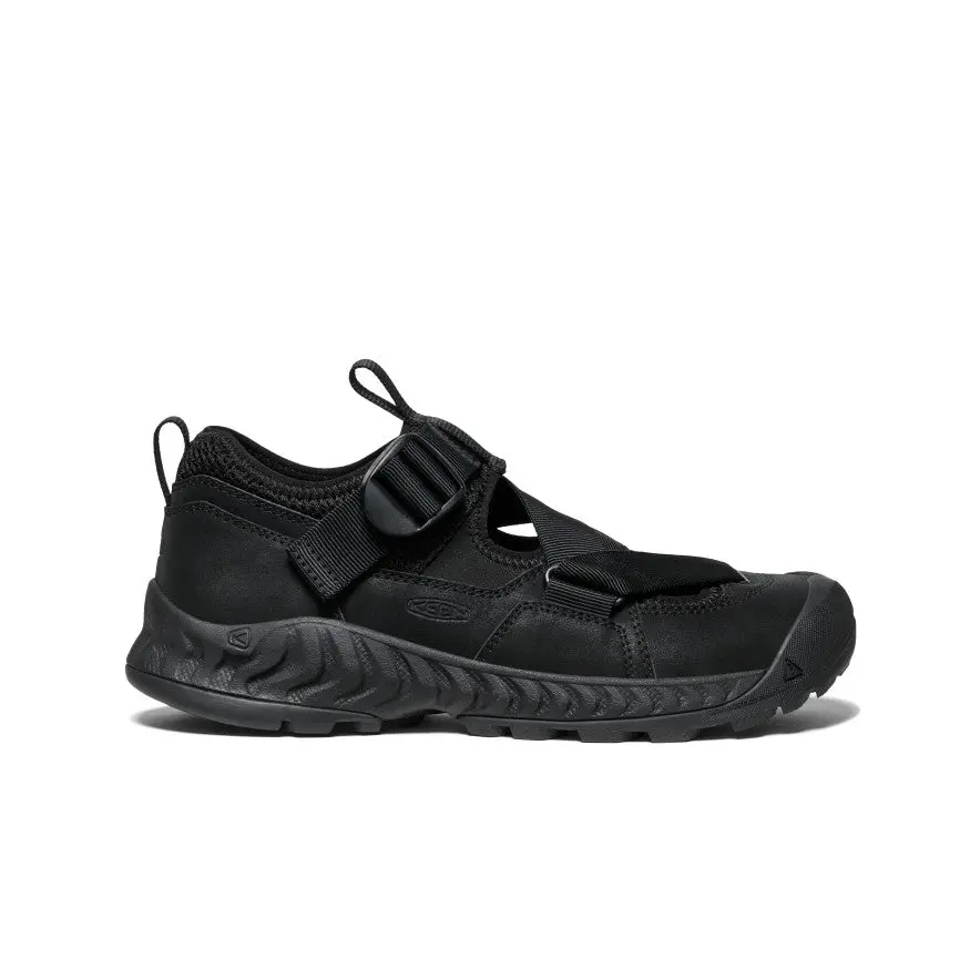 All Gender Hoodzerra Sandal  |  Black/Black 1