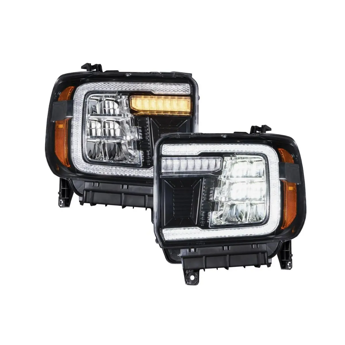 14-18 Gmc Sierra 1500 And 15-19 Gmc Sierra 2500/3500 Led Reflector Headlights Pair Form Lighting - Fl0011 2