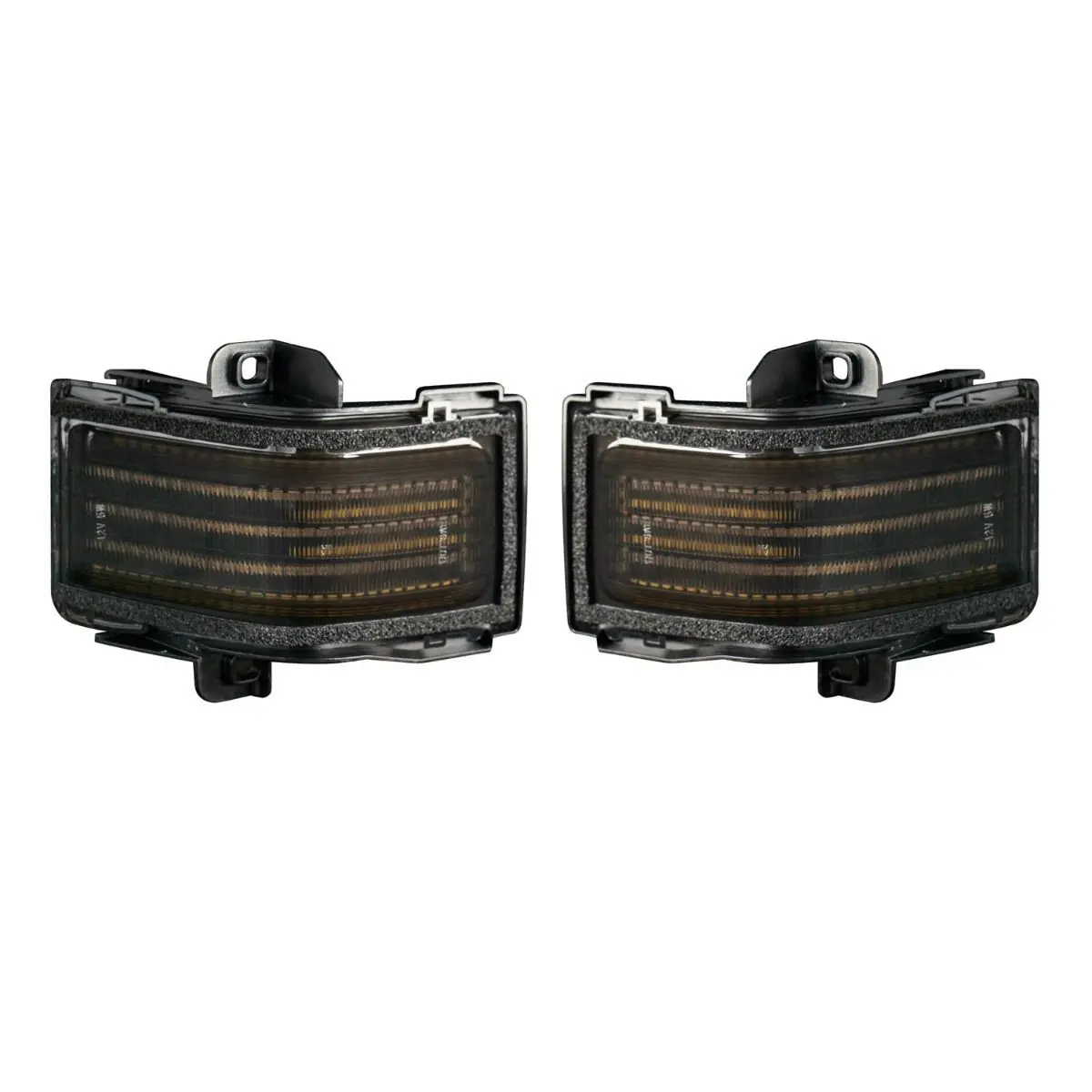 2017-2022 Ford Super Duty Led Mirror Lights (Pair) (Fl0036) 1